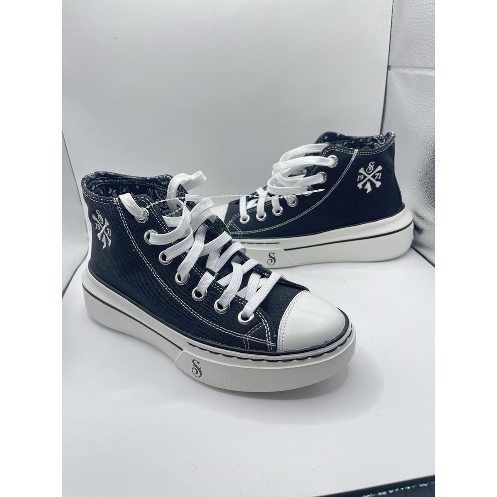 Skechers Snoop Dogg Snoop One Doggy Bonez Womens Size 5 Black Sneakers Shoes